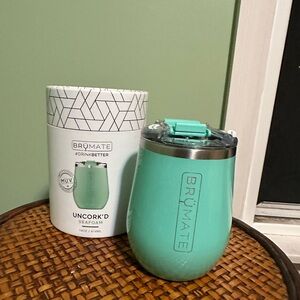 BNIB SOLD OUT Seafoam Uncork’ed Wine Tumbler